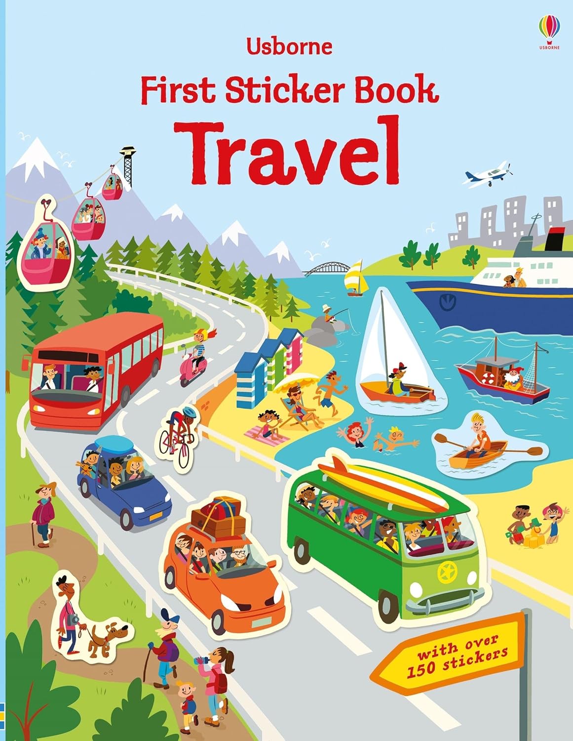 First Sticker Book Travel (First Sticker Books)