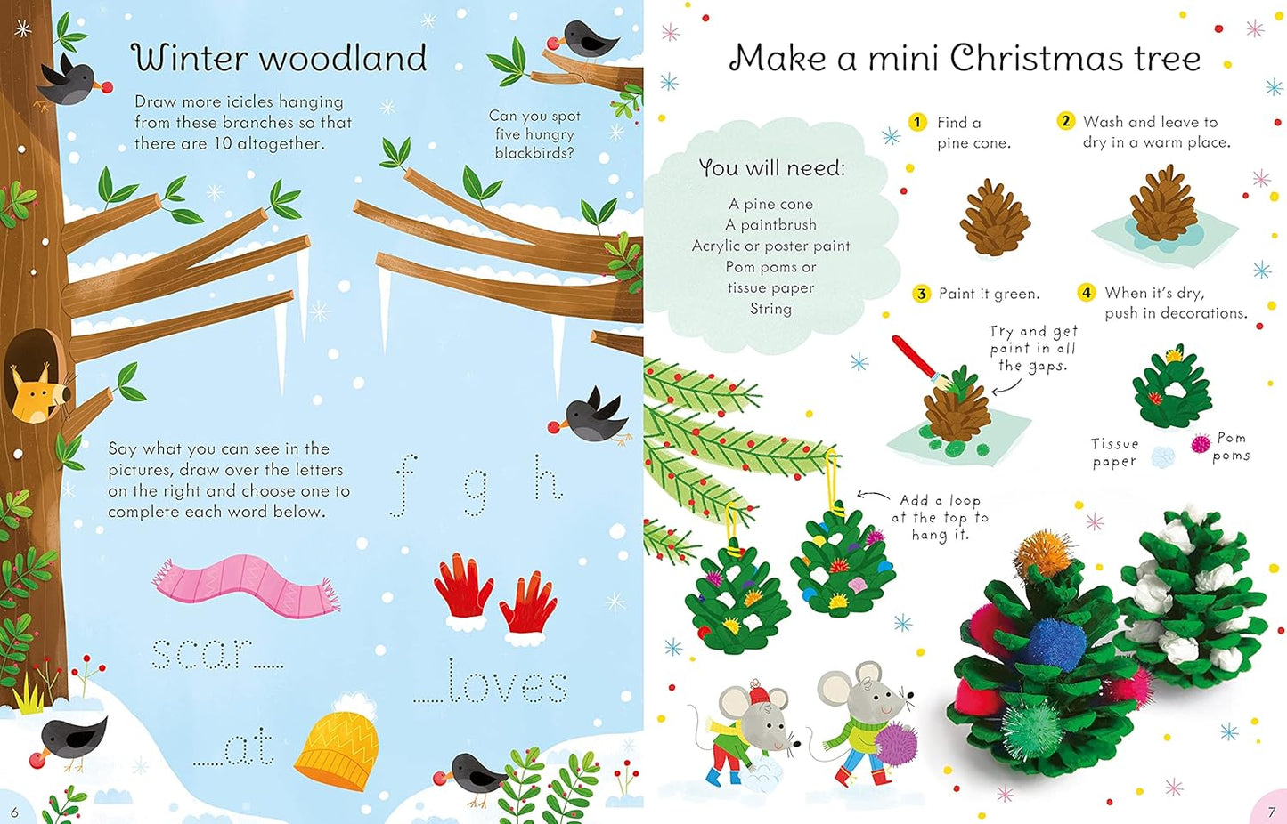 Christmas Things to Make and Do (Play Books): A Christmas Activity Book for Kids