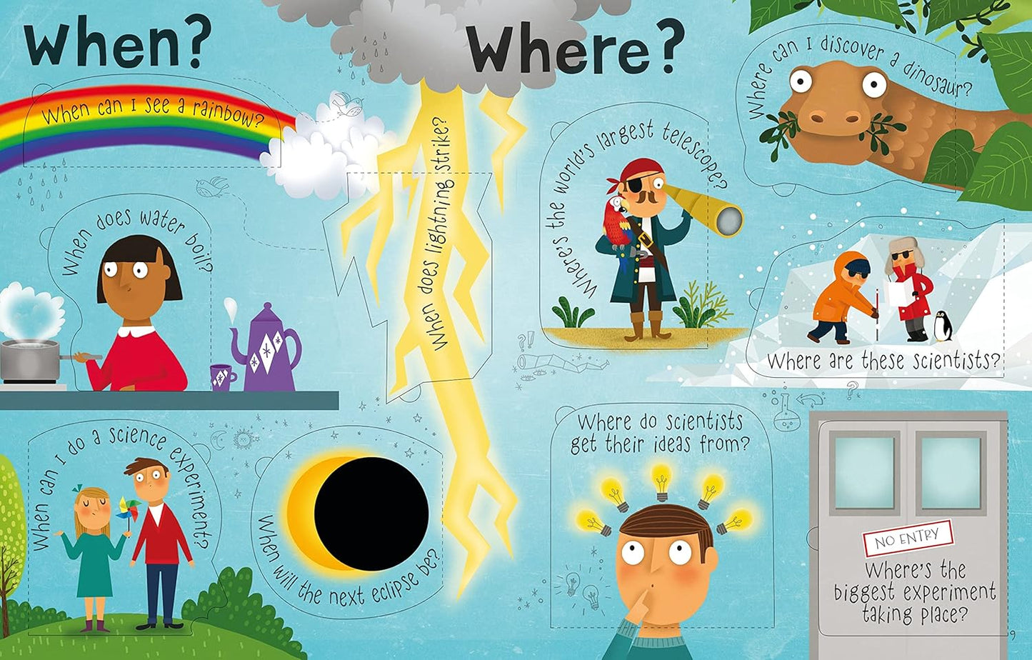 Lift-the-flap Questions and Answers About Science: 1