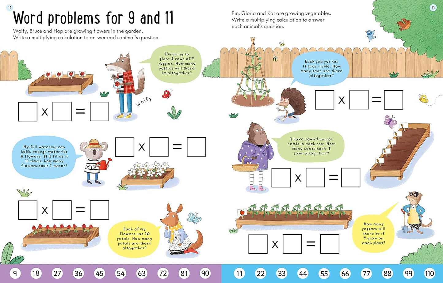 Usborne Workbooks Times Tables 7-8