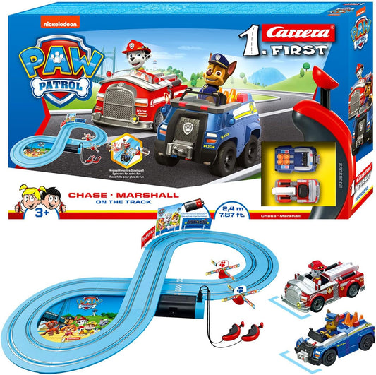 Carrera First Paw Patrol - On the Track - Carrera track for toddlers - Electric car racing track