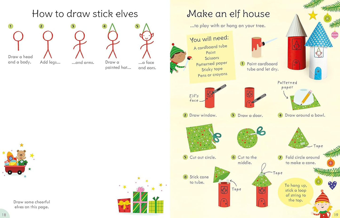 Christmas Things to Make and Do (Play Books): A Christmas Activity Book for Kids