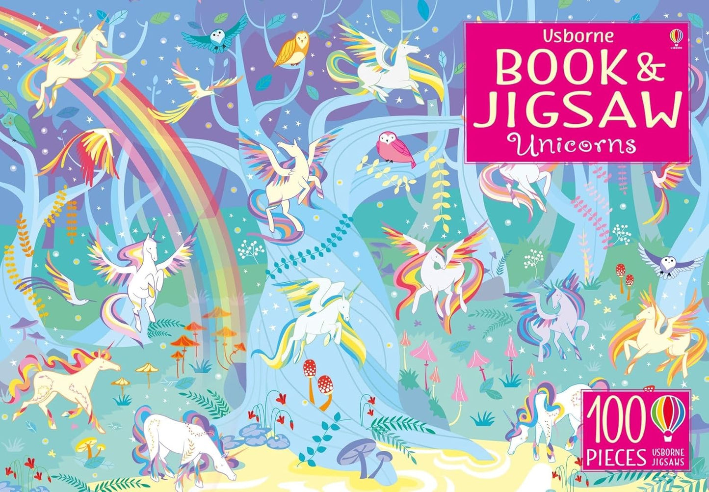 Unicorns (Usborne Book and Jigsaw)