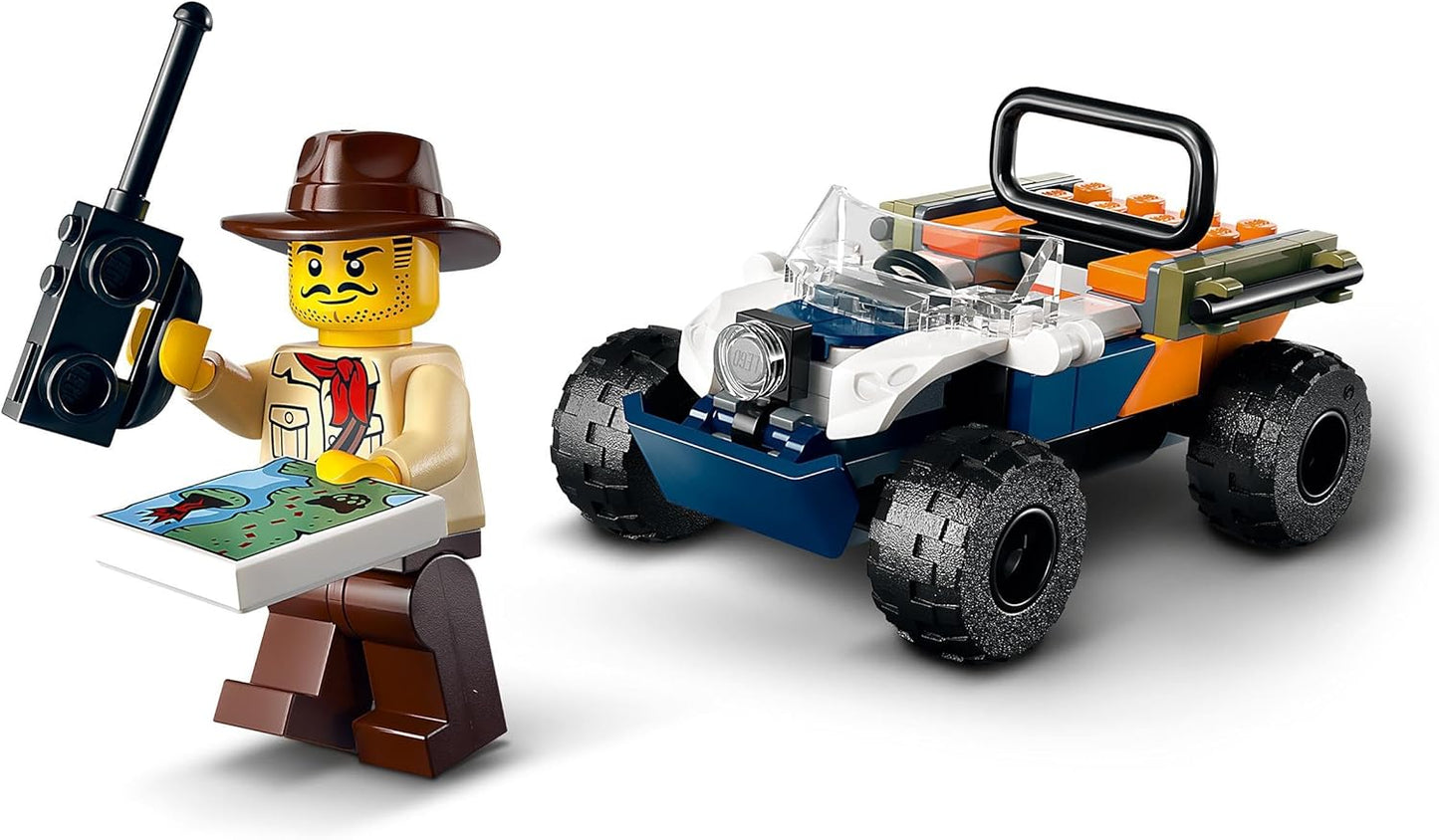 LEGO City Jungle Explorer Quad, Jungle Toy for Boys and Girls from 6 Years, Gift Ideas for Children, Quad with Adventurer Mini Figure and Animal Figure 60424