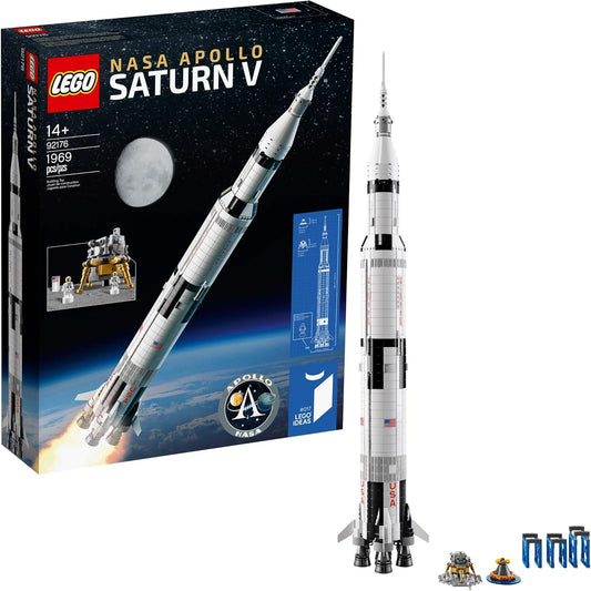 LEGO Ideas Nasa Apollo Saturn V 21309 Building Kit 1969 Pieces