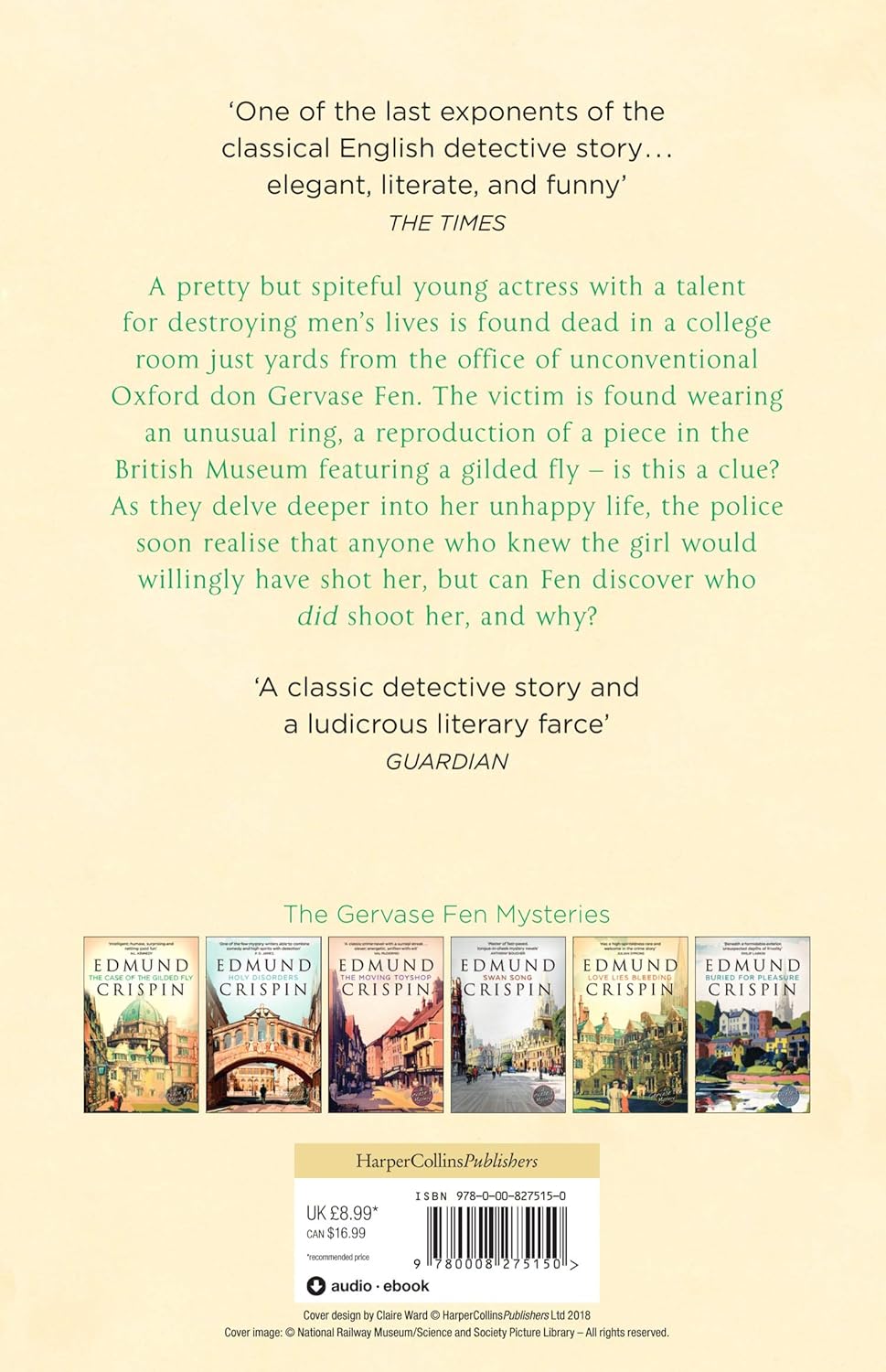 THE CASE OF THE GILDED FLY: A Gervase Fen Mystery: The intriguing, suspenseful, gripping, dark, humorous and cosy cozy classic detective fiction novel ... Age crime and modern mystery fans alike