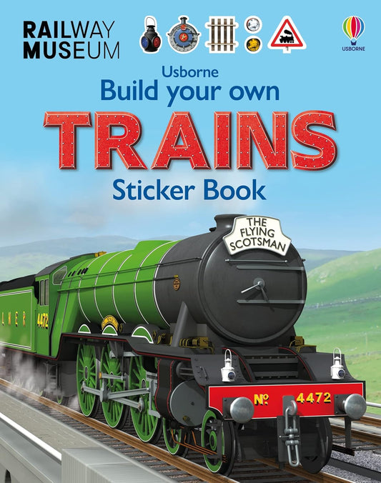 Build Your Own Trains Sticker Book (Build Your Own Sticker Books): 1