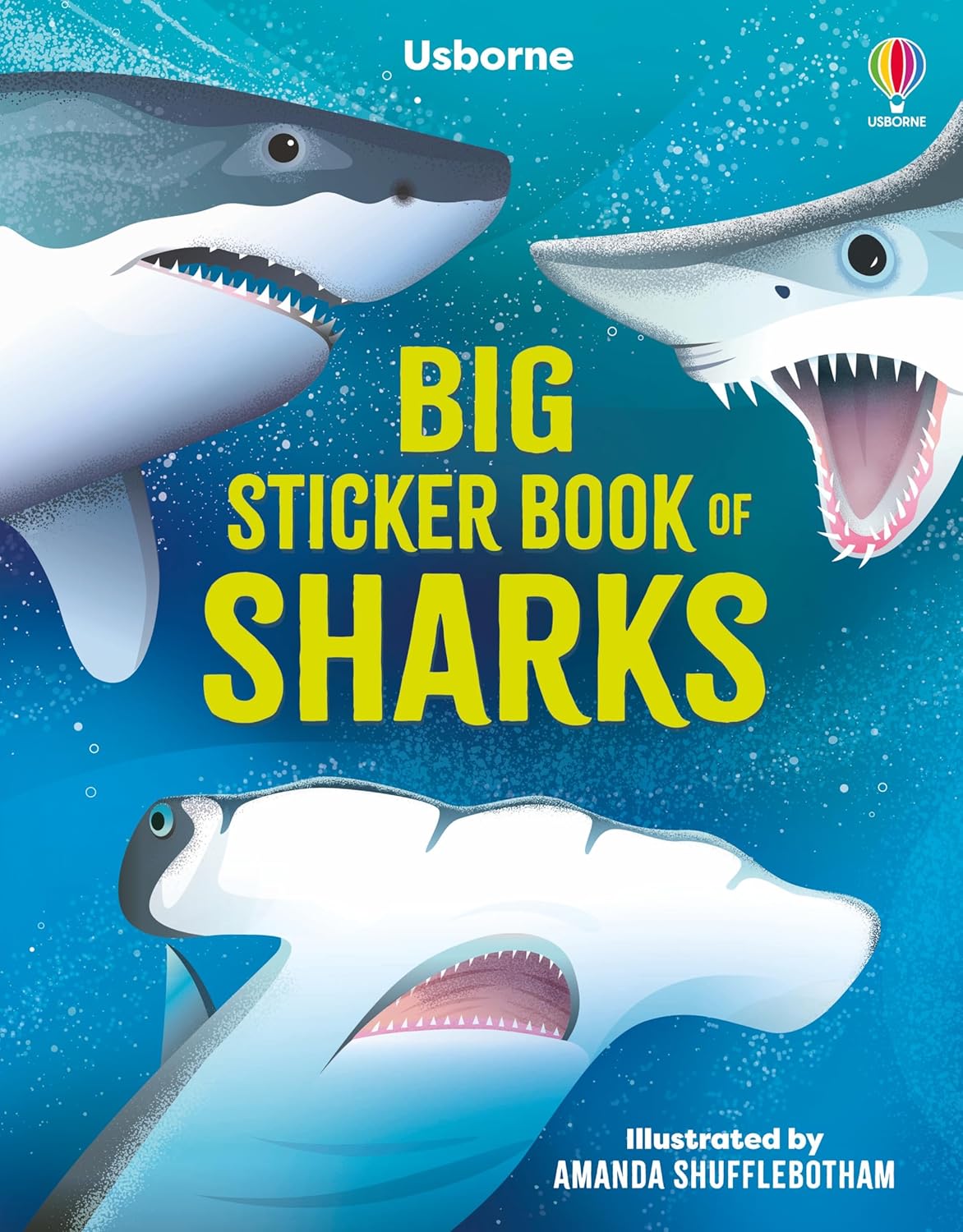 Big Sticker Book of Sharks (Sticker Books) (Big Sticker Books)