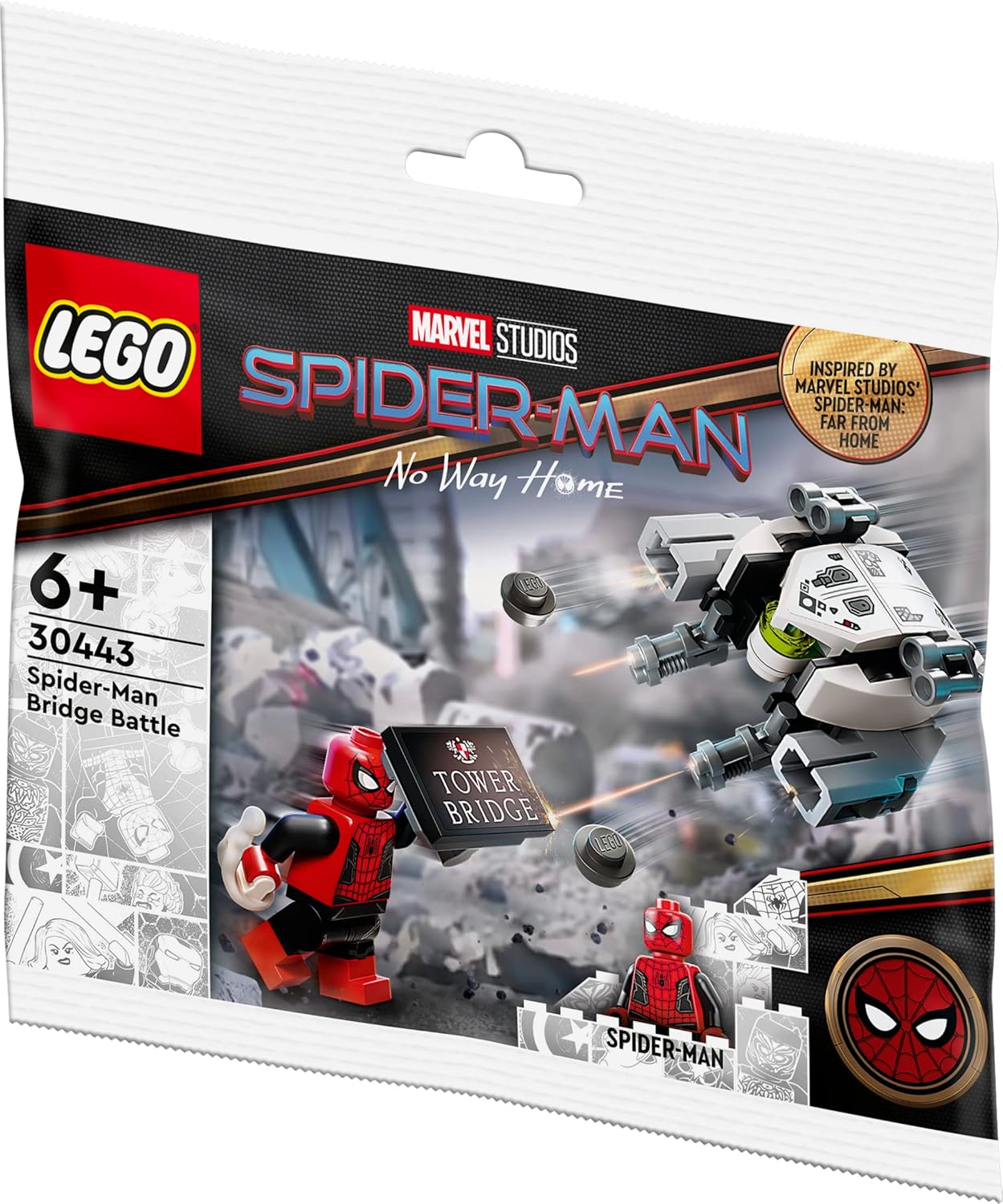 LEGO Super Heroes Spider-Man pojedynek NA mocie (30443) [Klocki]