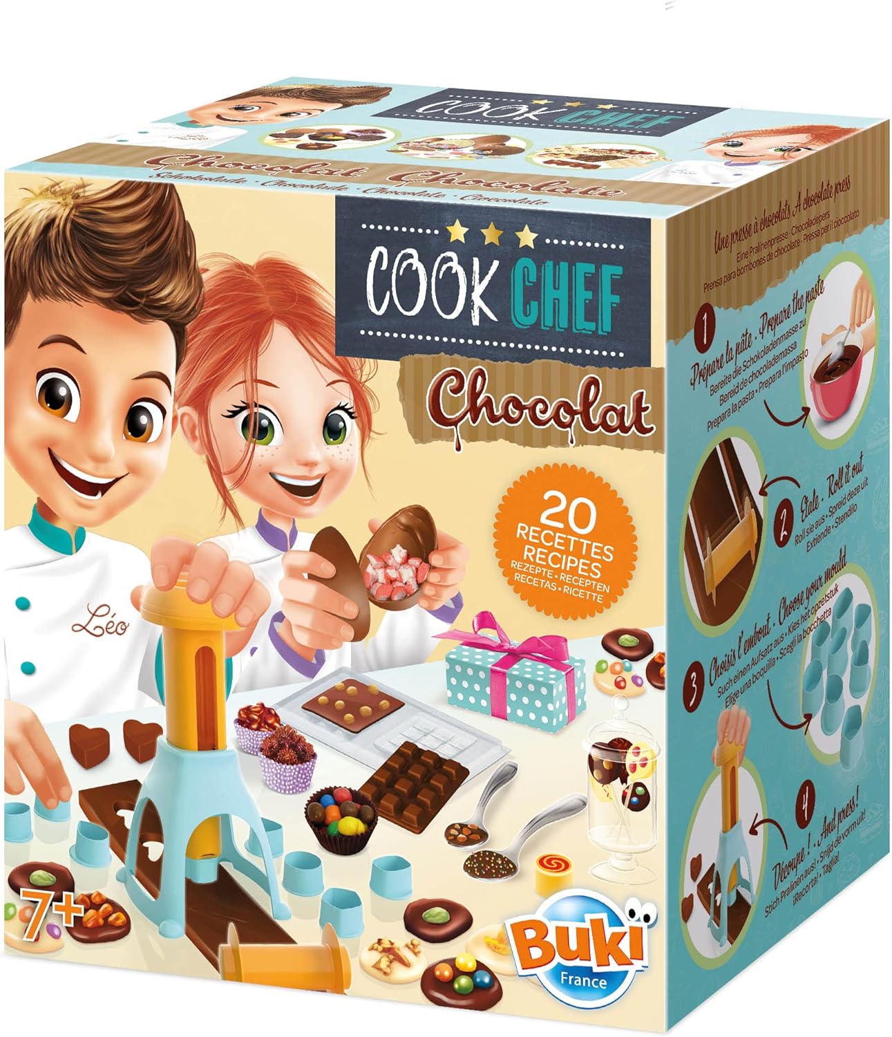 BUKI France 7166 Cook Chef Chocolate