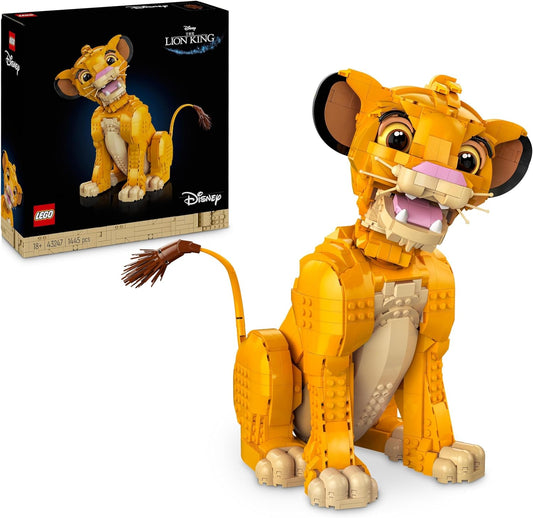 LEGO Disney Classic 43247 Simba The Young Lion King Collectible Animal Figure