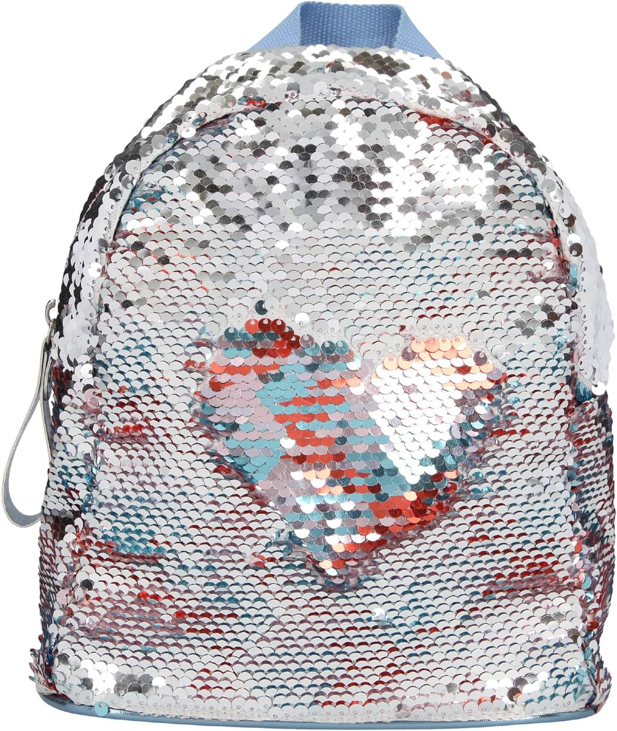 Depesche TOPModel 10826 Backpack with Sequins, Blue, Approx. 23 x 19 x 10 cm, blue