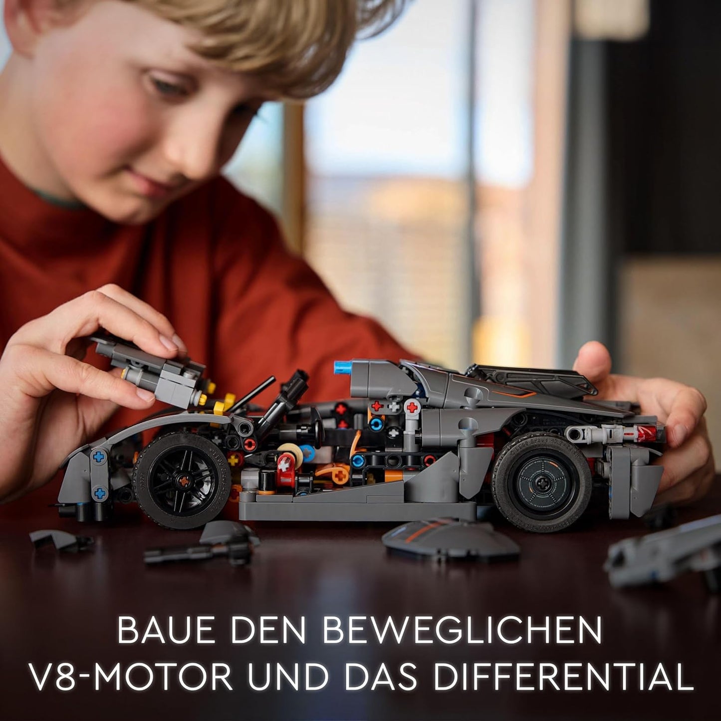 LEGO Technic Koenigsegg Jesko Absolut Super Sports Car in Grey, Construction Toy for Boys and Girls, Toy Car for Children, Gift for Car Fans, Decoration for the Children's Room, 42173