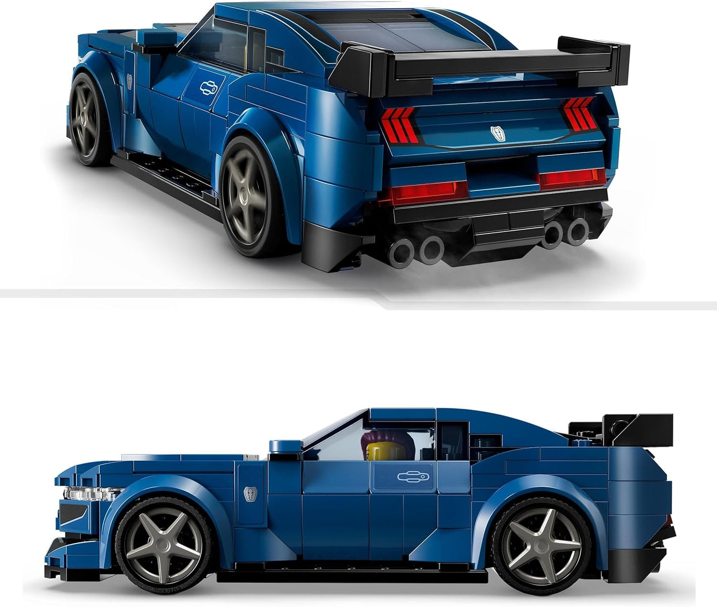 LEGO Speed Champions Ford Mustang Dark Horse Sports Car, Car Toy with Mini Figure for Building, Playing and Displaying for Children, Gift for Boys, Girls and Car Fans from 9 Years, 76920