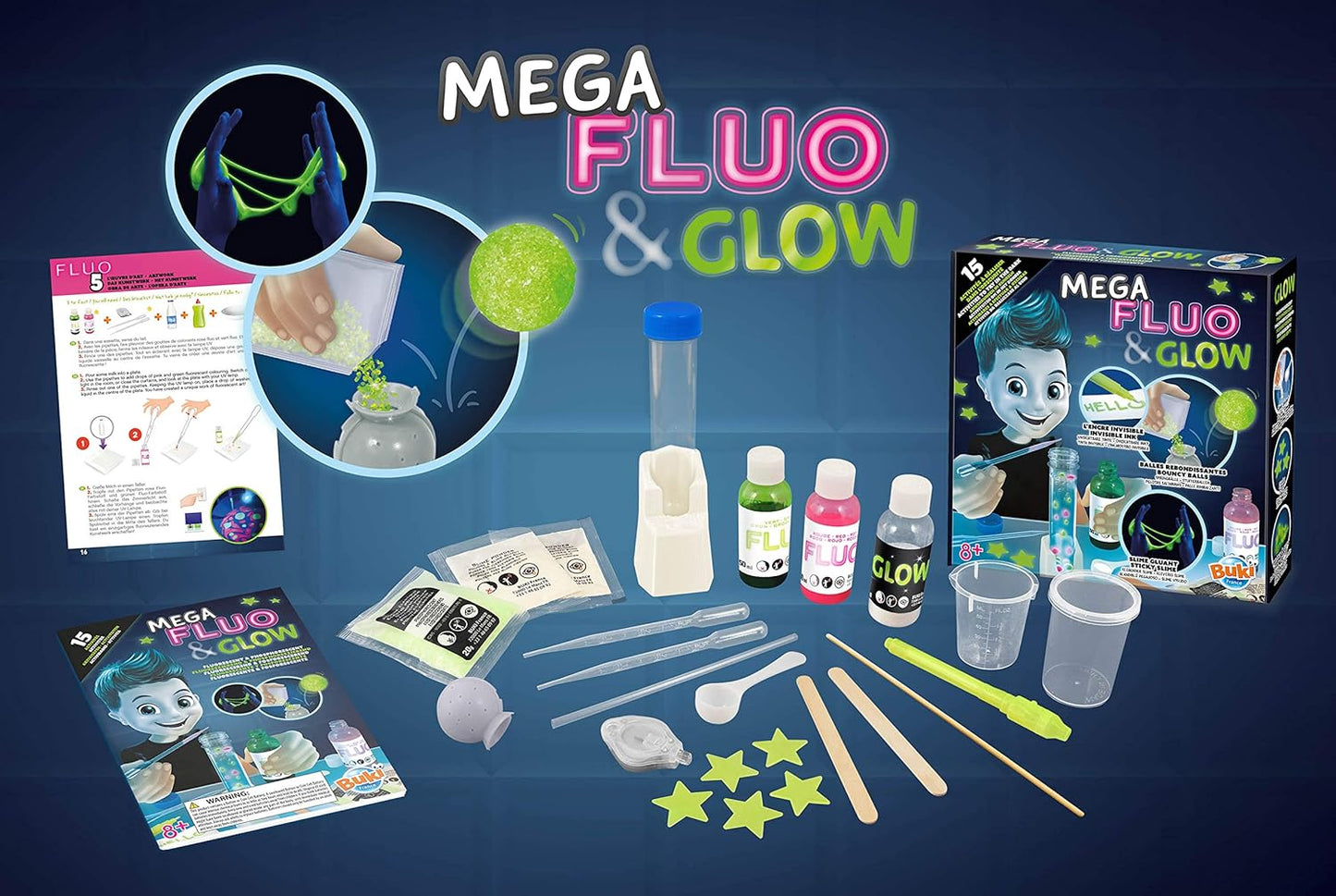 Buki 2162 Mega Glow & Fluo