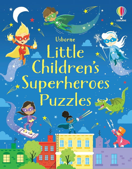 Little Children's Superheroes Puzzles (Little Children's Puzzle Pads): 1 (Children's Puzzles)