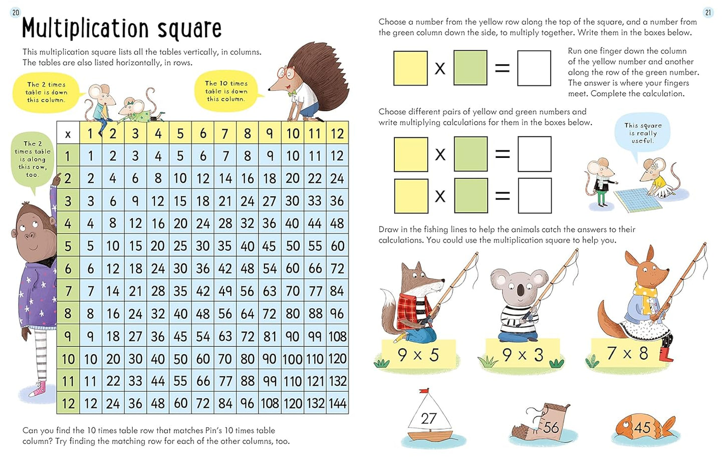 Usborne Workbooks Times Tables 7-8