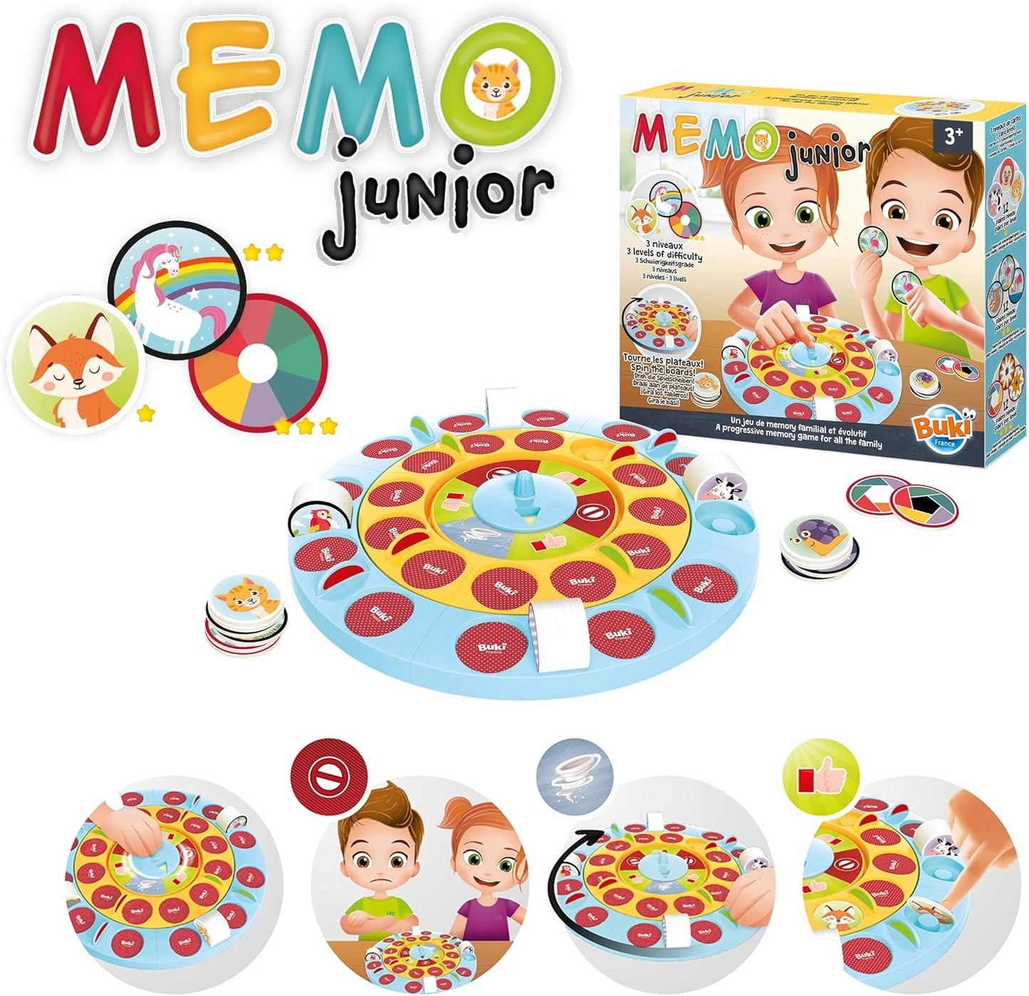 BUKI France 5603 Memo Junior Zero