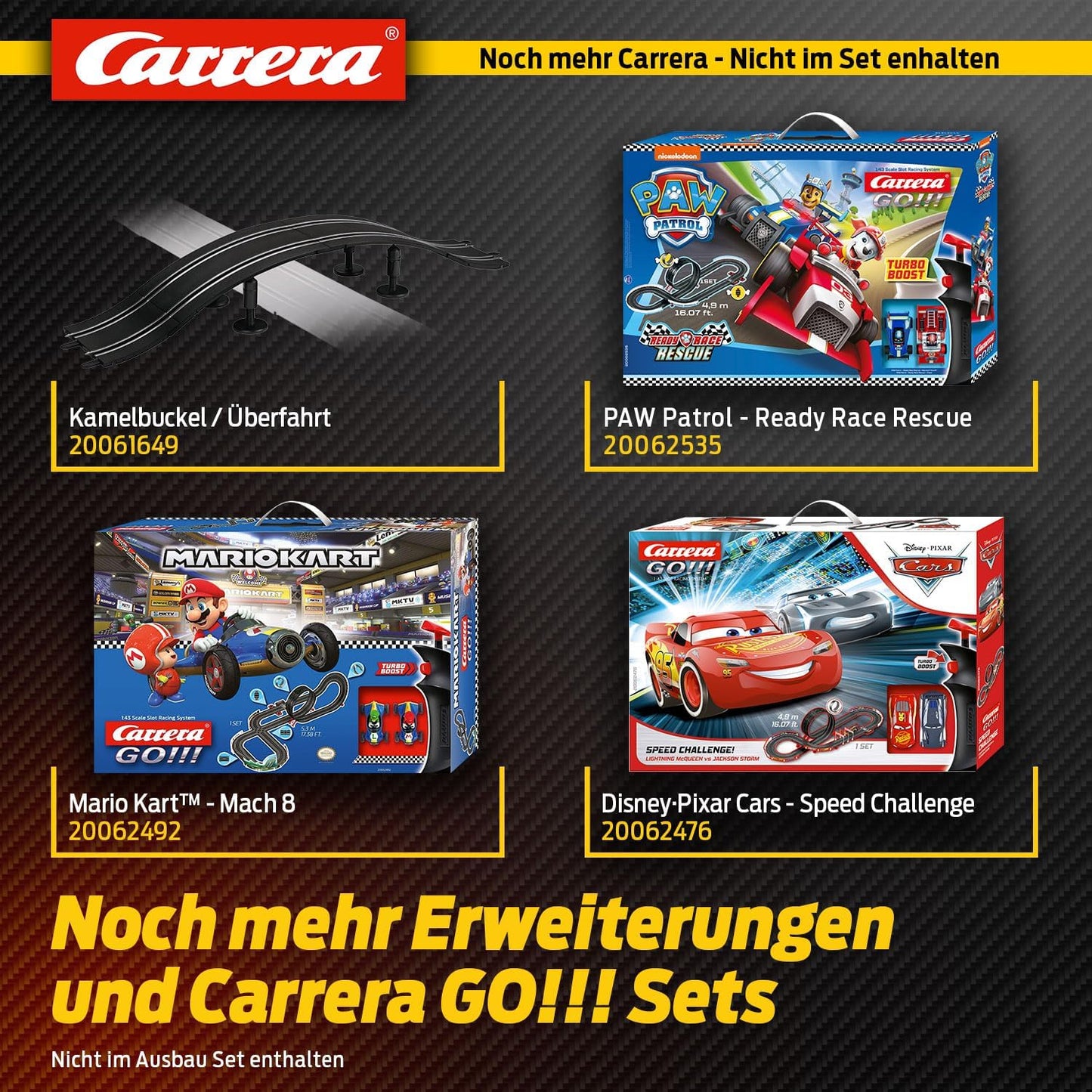 Carrera Go!!! Expansion kit 3 20061614 Extension article