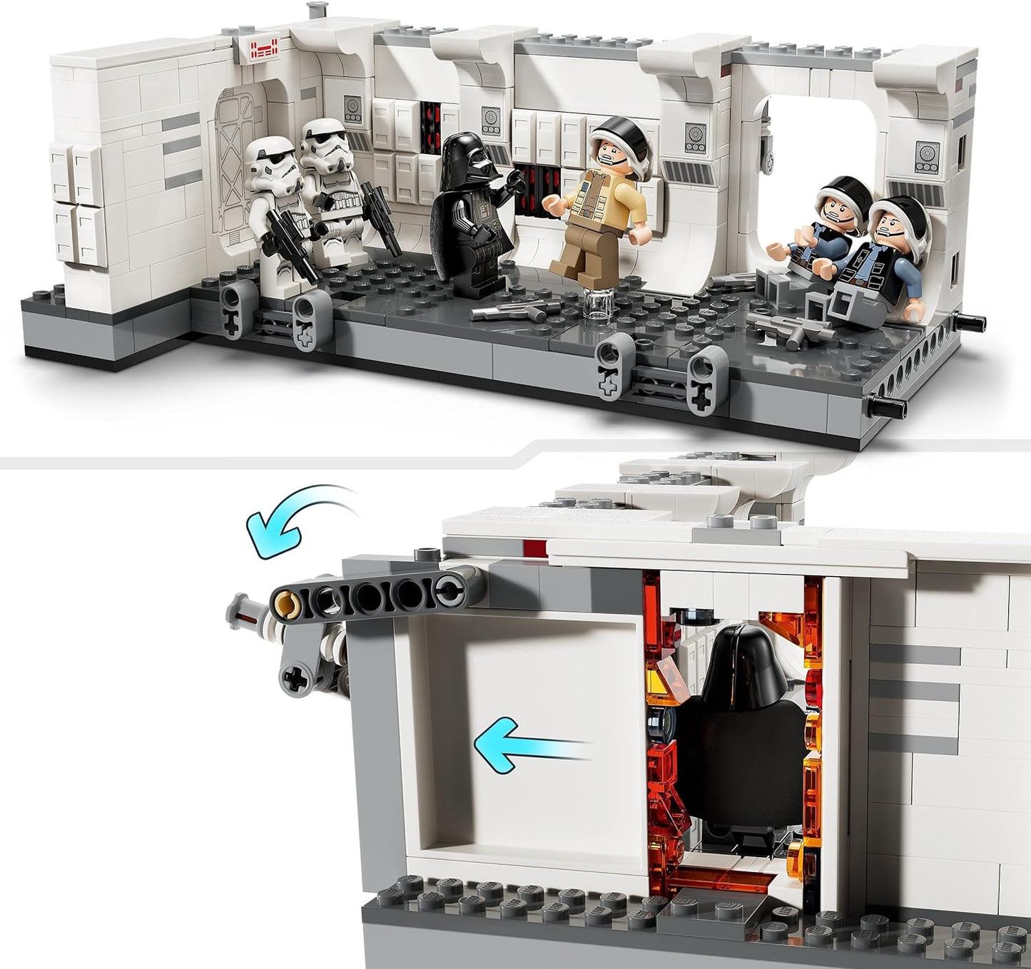 LEGO Star Wars The Entern of the Tantive IV, Building Toy for the Film A New Hope, Fantasy Playset for Children to Collect, Gift Idea for Boys and Girls from 8 Years and for Collectors 75387