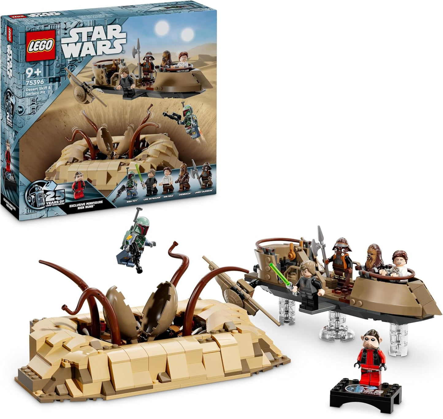 Lego Star Wars: Return of the Jedi Desert Ship and Sarlacc Pit, 75396 Fantasy Set to Collect and Build, Building Toy Gift for Boys, Girls and All Fans