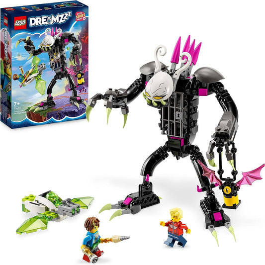 LEGO DREAMZzz 71455 2-in-1 The Albkeeper, Monster Figure Set, Turn Z-Blob into a Mini Plane or Hoverbike, Includes 2 Mini Figures from the TV Show, Toy for Children from 7 Years