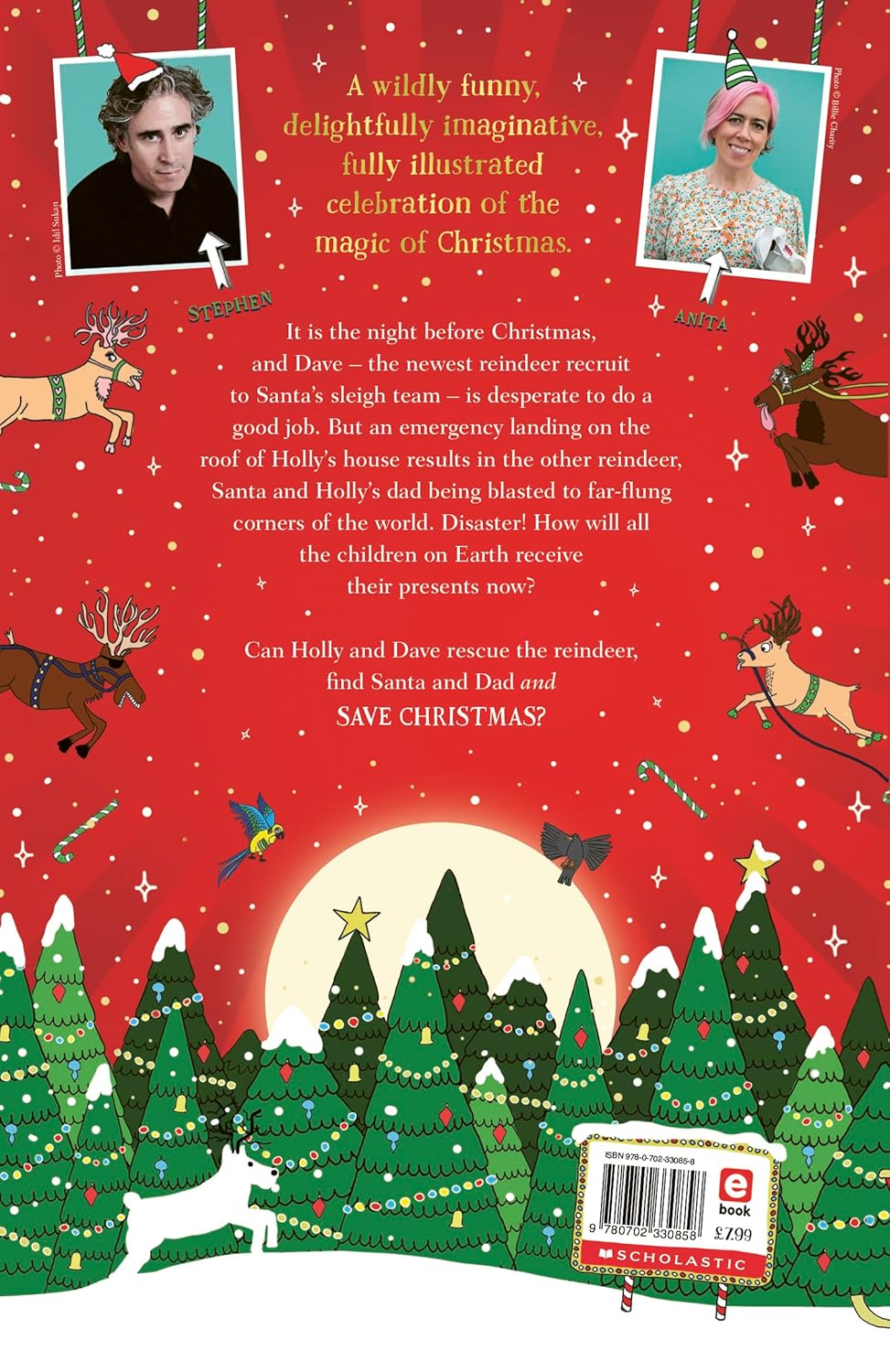 The Great Reindeer Rescue (the laugh-out-loud, highly illustrated, future Christmas classic from bestselling Stephen Mangan)