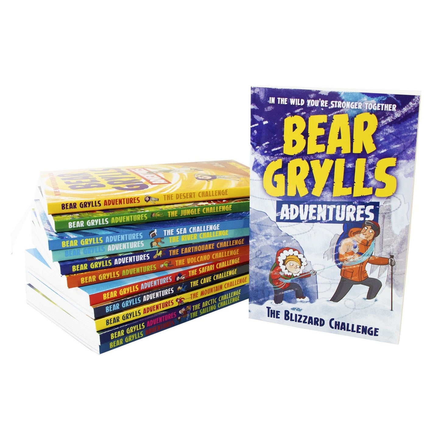 Bear Grylls Complete Adventure Series 12 Books Collection Set