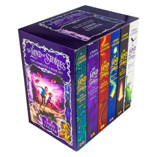 The Land of Stories Series by Chris Colfer: 6 Books Collection Set