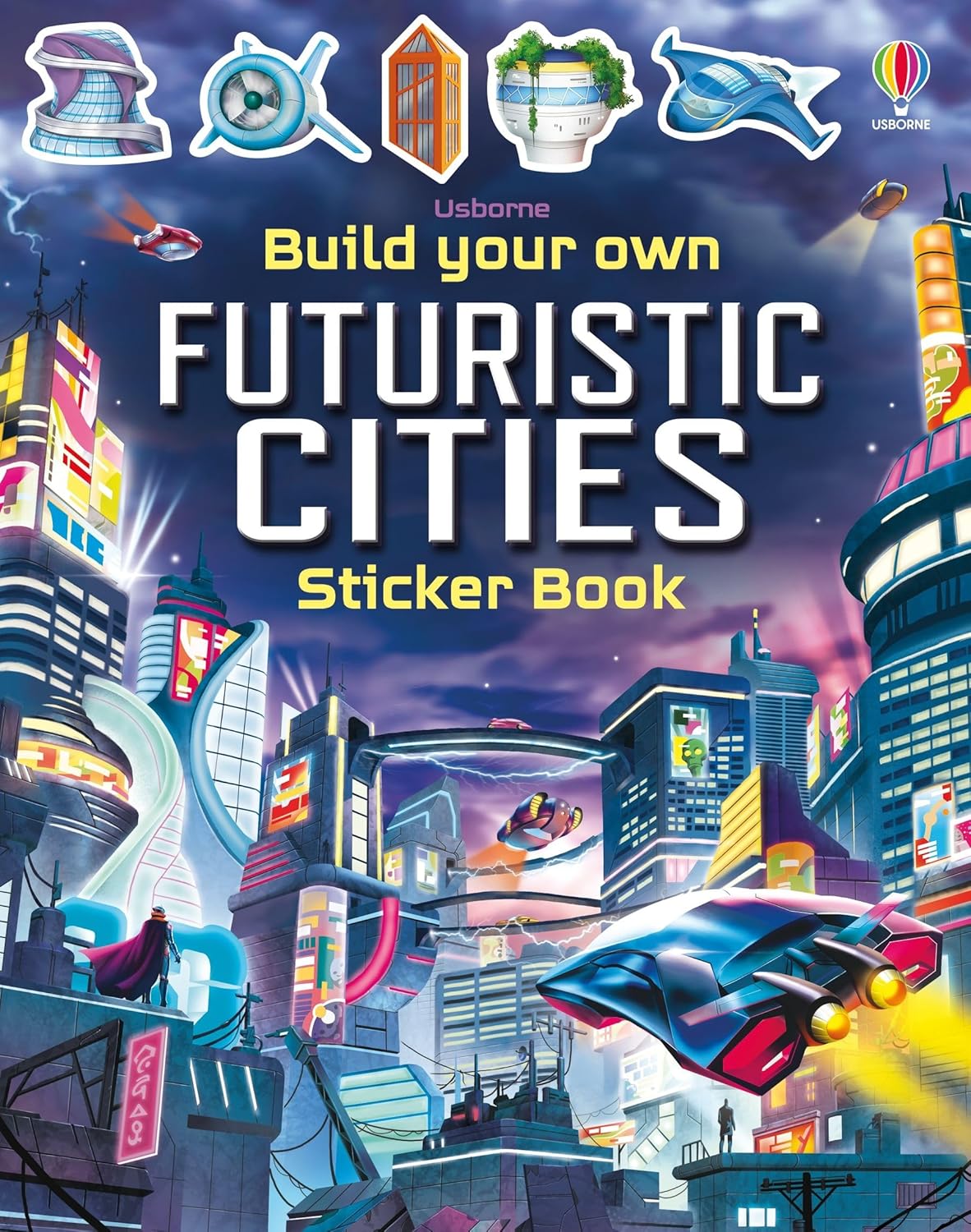 Build Your Own Future Cities (Build Your Own Sticker Book)