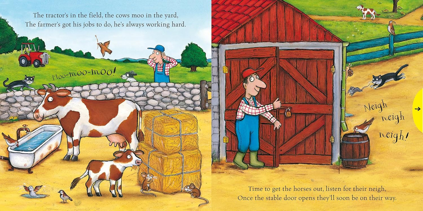 On the Farm: A Push, Pull, Slide Book (Campbell Axel Scheffler, 5)