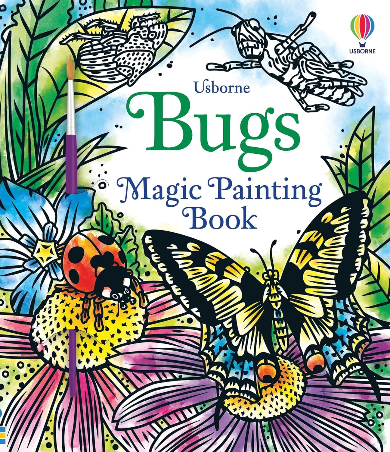 Magic Painting Bugs: 1 (Magic Painting Books)