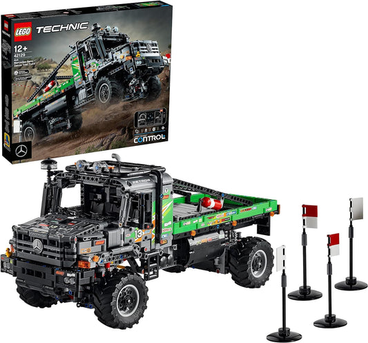 LEGO 42129 Technic 4x4 Mercedes-Benz Zetros Offroad-Truck, ferngesteuertes Auto, App-kontrolliertes LKW-Spielzeug, Geschenkidee für Erwachsene und Kinder, Männer und Frauen