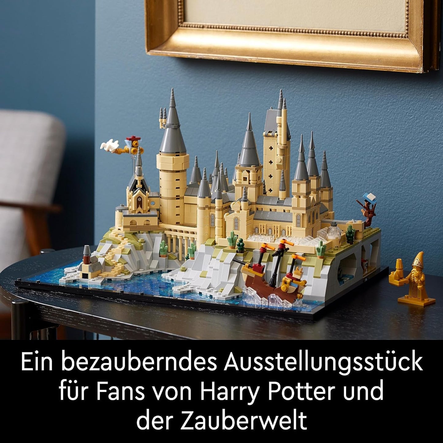 LEGO Harry Potter Hogwarts Castle with Castle Grounds Large Set for Adults Including Famous Places: Astronomy Tower, Great Hall, Chamber of Secrets etc Model Kit for Fans 76419