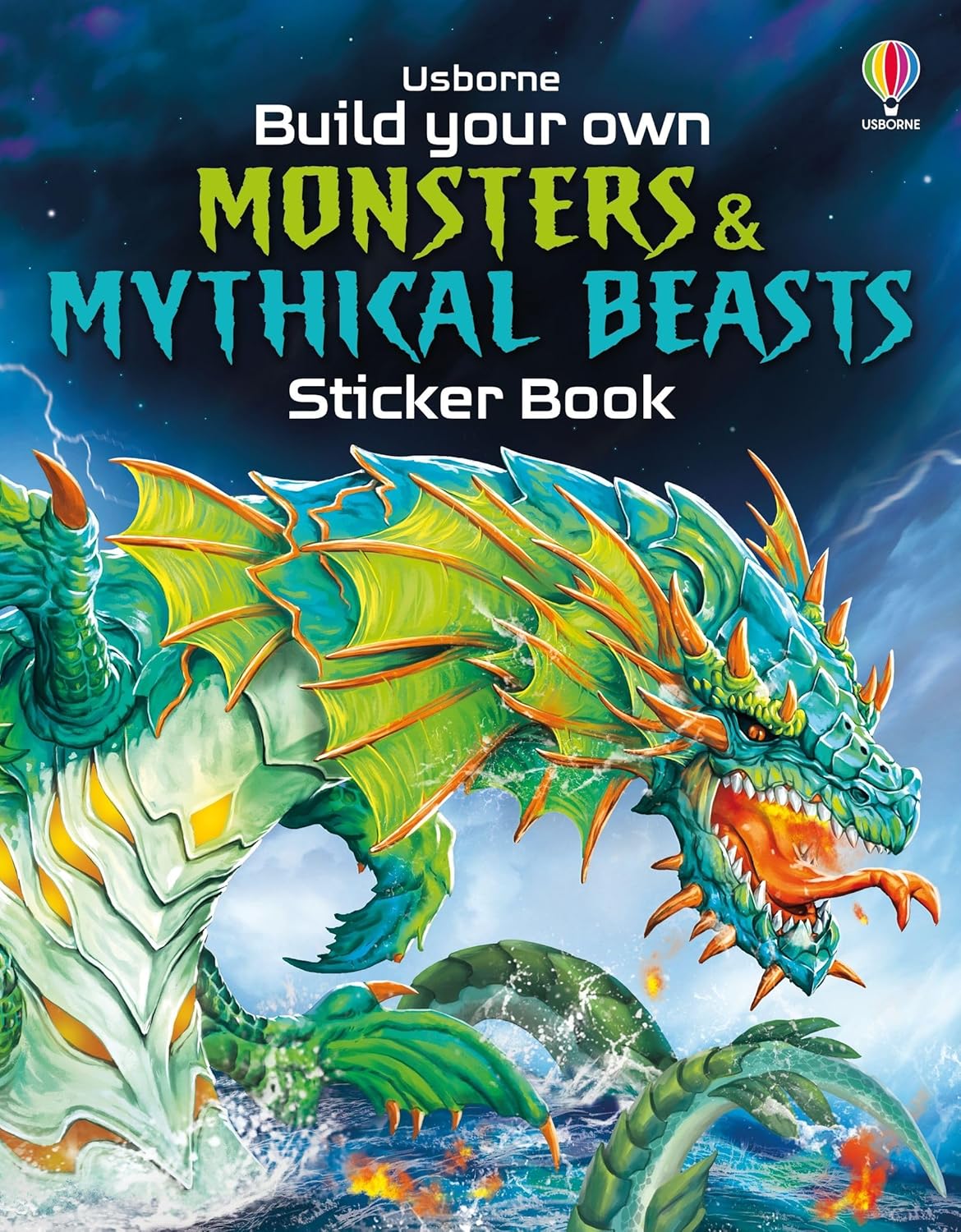 Build Your Own Monsters and Mythical Beasts Sticker Book (Build Your Own Sticker Book)