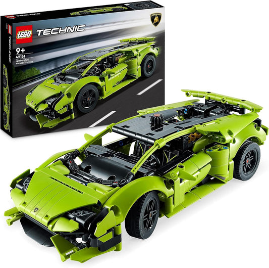 LEGO 42161 Technic Lamborghini Huracán Tecnica Toy Car Model Kit, Racing Car Construction Kit for Kids, Boys, Girls and Motorsport Fans, Collectable Car Gift