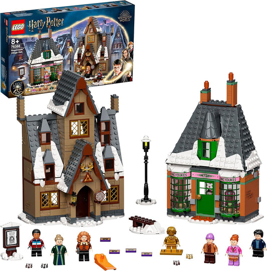 LEGO 76388 Harry Potter Hogsmeade Visit, Toy for Ages 8 and Above, Set for 20th Anniversary with a Golden Mini-Figure