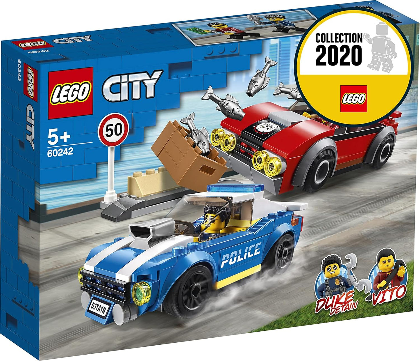 LEGO 60242 - Arrest on the Highway, City, Construction Kit