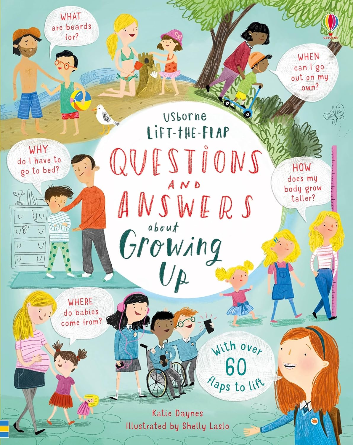 Lift-the-Flap Questions & Answers about Growing Up (Questions and Answers)