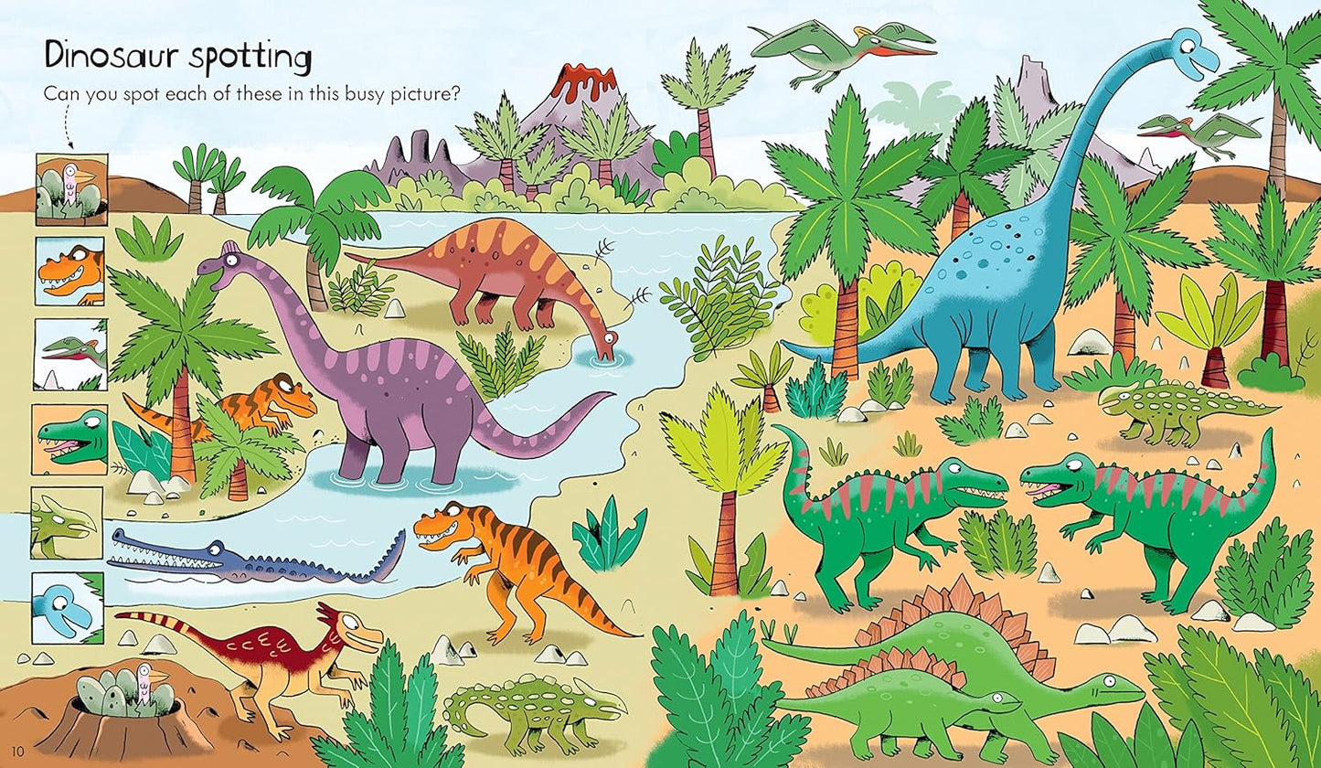 Little Children's Dinosaur Activity Book (Little Children's Activity Books)