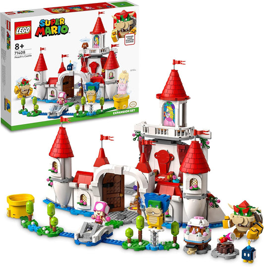 LEGO Super Mario Mushroom Palace - Expansion Set, Toy to Combine with Starter Set, Time Block with Bowser, Ludwig, Toadette and Gumba Figure, Gift for Boys and Girls 71408