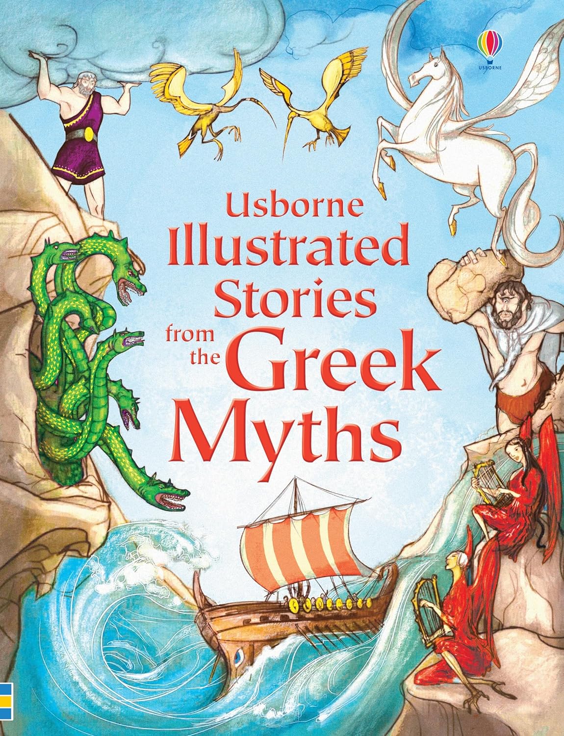 Illustrated Stories from the Greek Myths (Usborne Illustrated Stories) (Usborne Illustrated Story Collections)