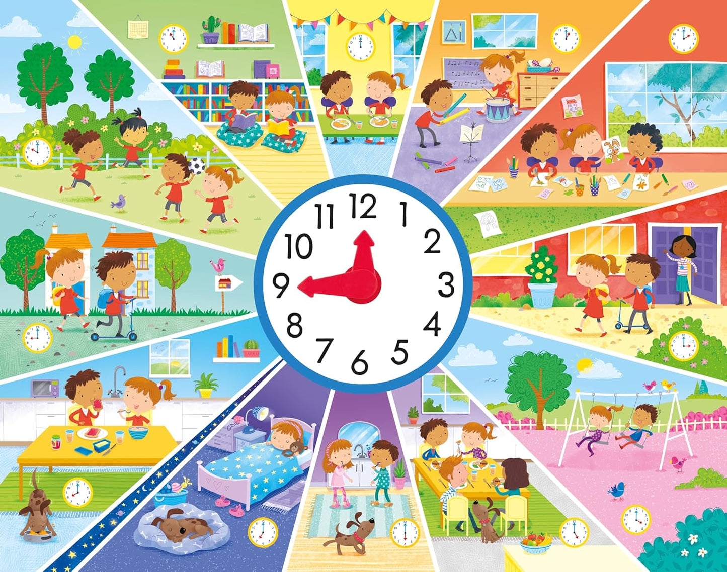 Usborne Book and Jigsaw Telling the Time