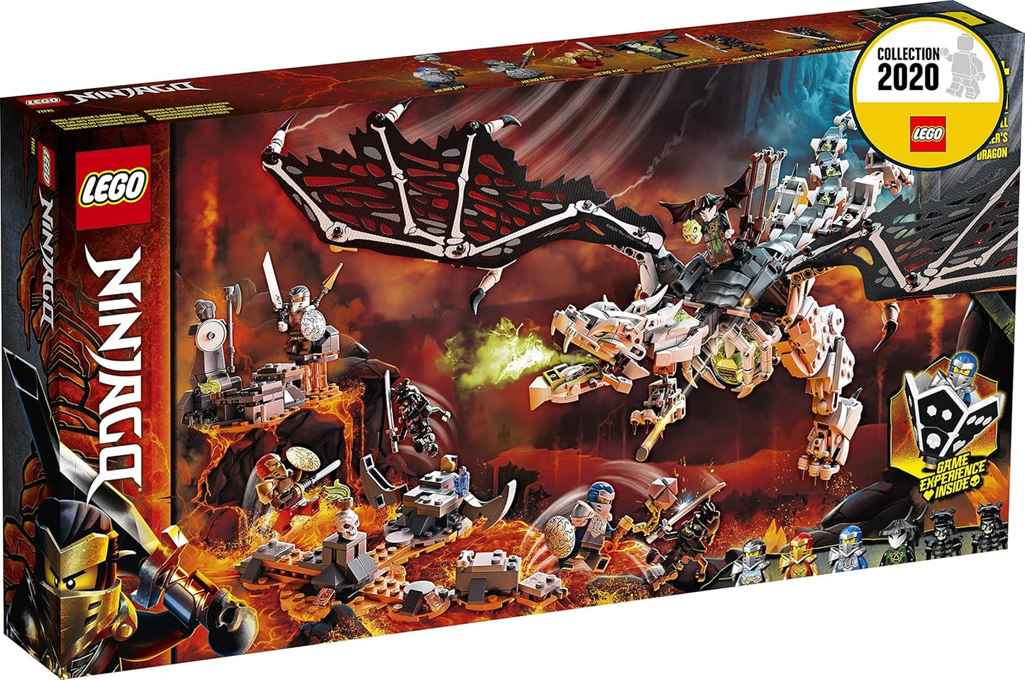 LEGO 71721 Skull Sorcerer’s Dragon