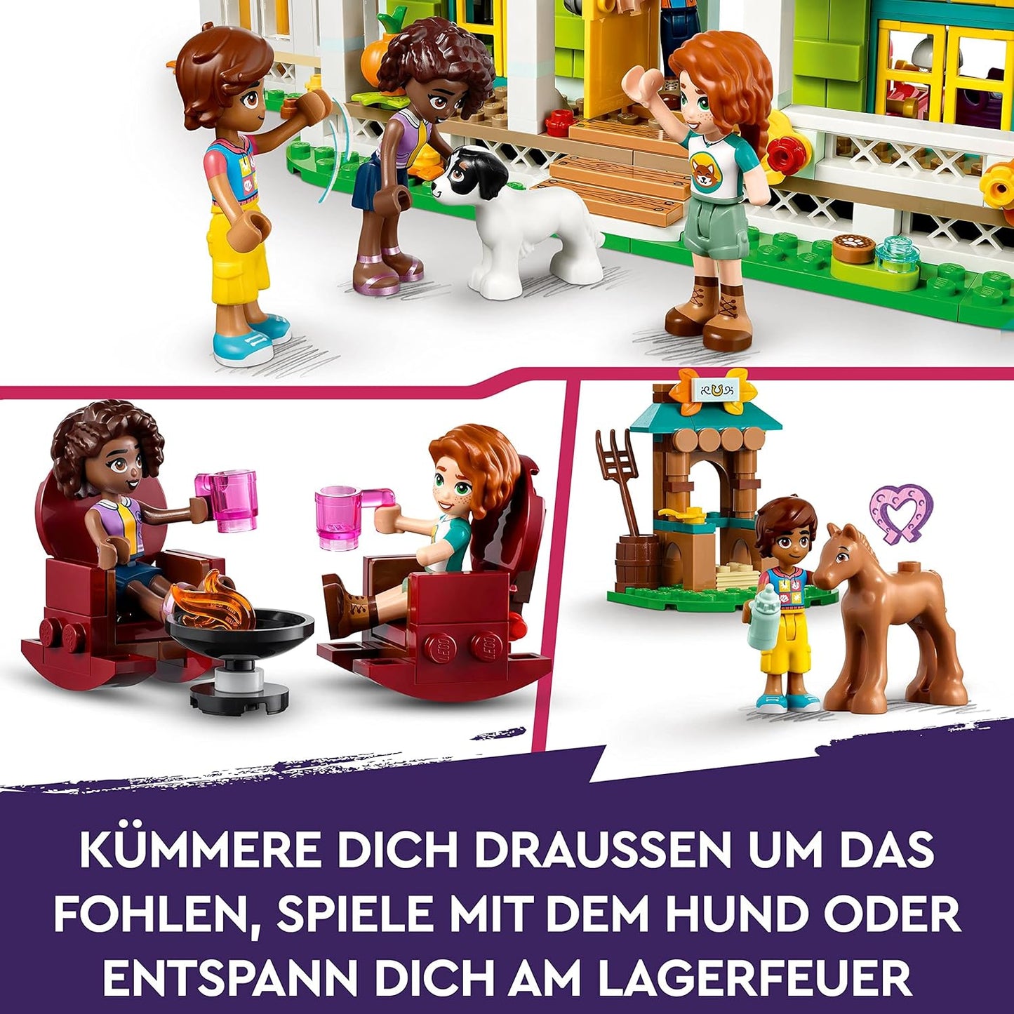 LEGO 41730 Friends Autumn’s House, Dollhouse with Animal Figures and Accessories, Mini Autumn Dolls, Mia and Pets, Toy for Girls and Boys from 7 Years, 2023 Characters