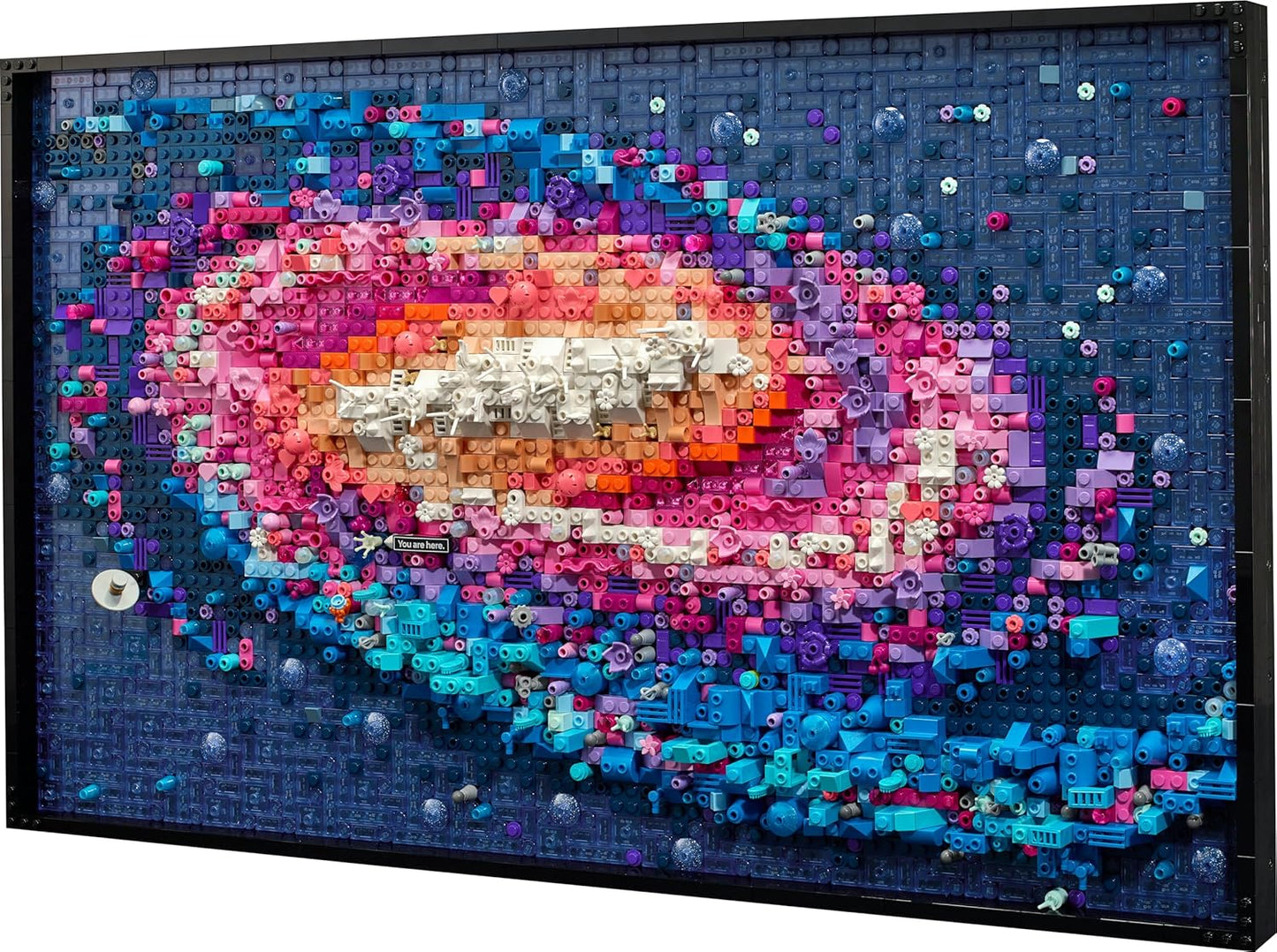 LEGO Art The Milky Way Galaxy Set, Space Model Kit for Adults to Build, Creative Activity for Design Lovers, Home Office Décor Idea for Living Room, Astronomy Gift for Men, Women, Him or Her 31212