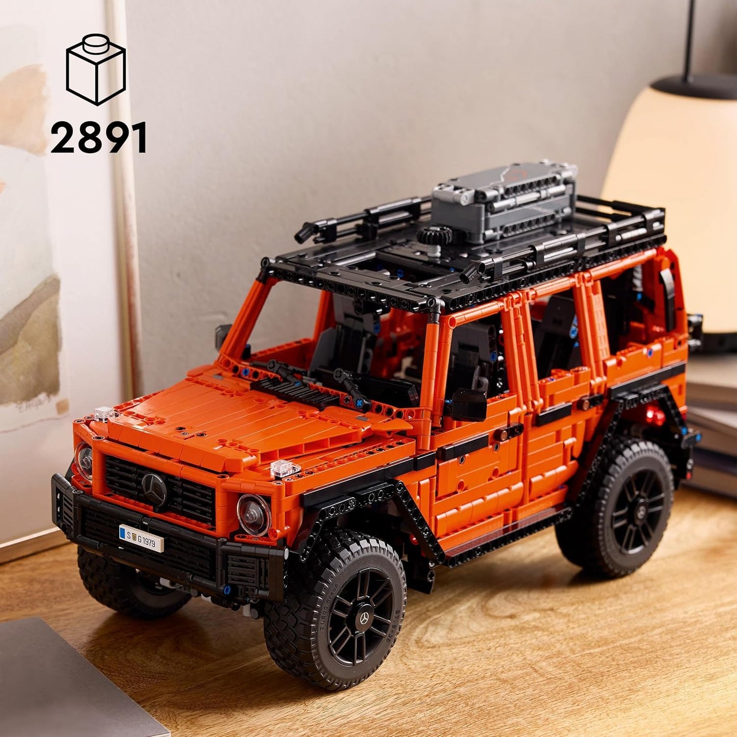 LEGO Technic Mercedes-Benz G 500 Professional Line Construction Kit with G-Class Car Model, Gift for Adults, Luxury Off-Road Vehicle Set, Mercedes Collectible, Toy Car 42177