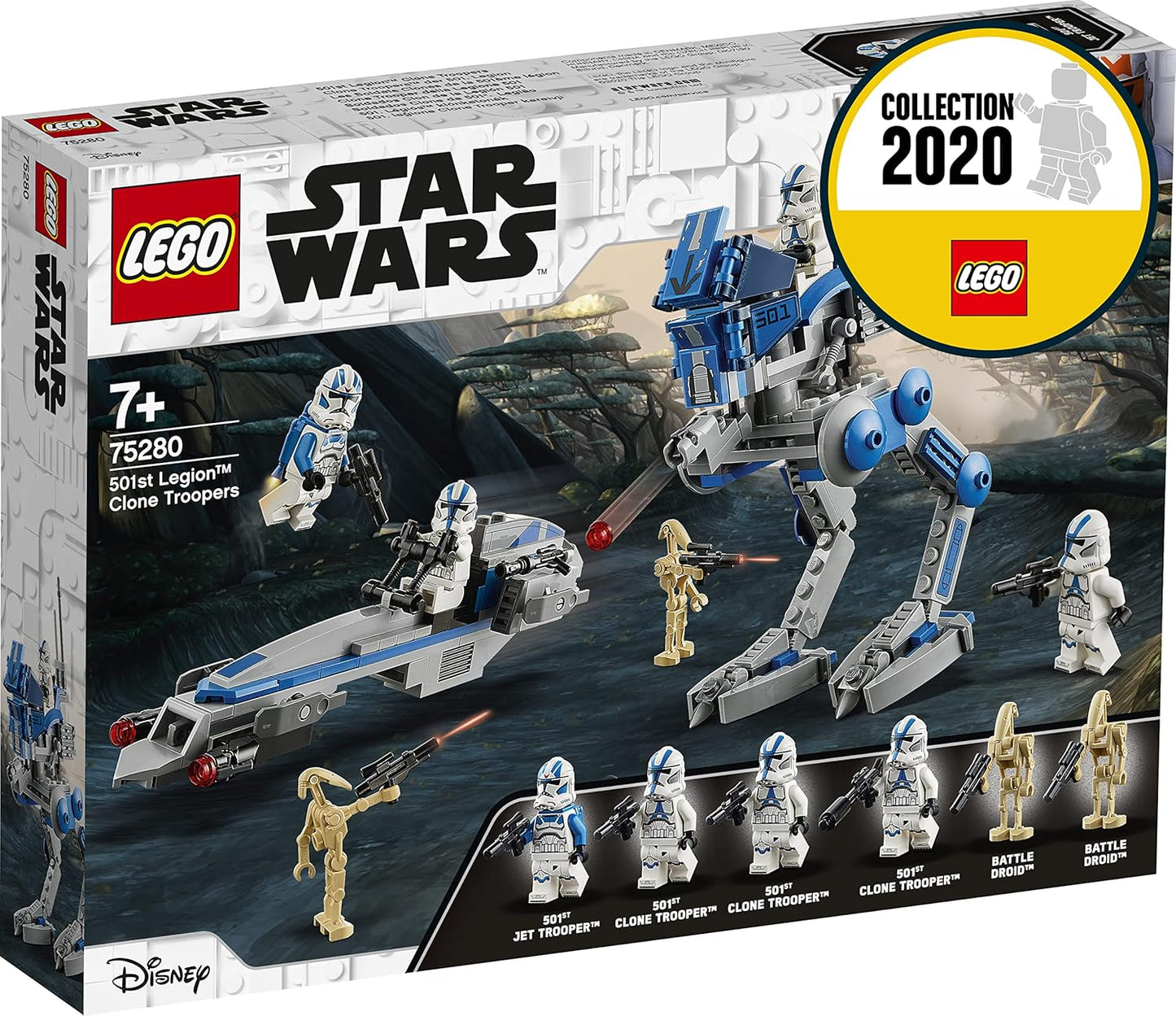 LEGO 75280 Star Wars Clone Troopers of the 501. Legion Construction Kit Agent Construction Kit