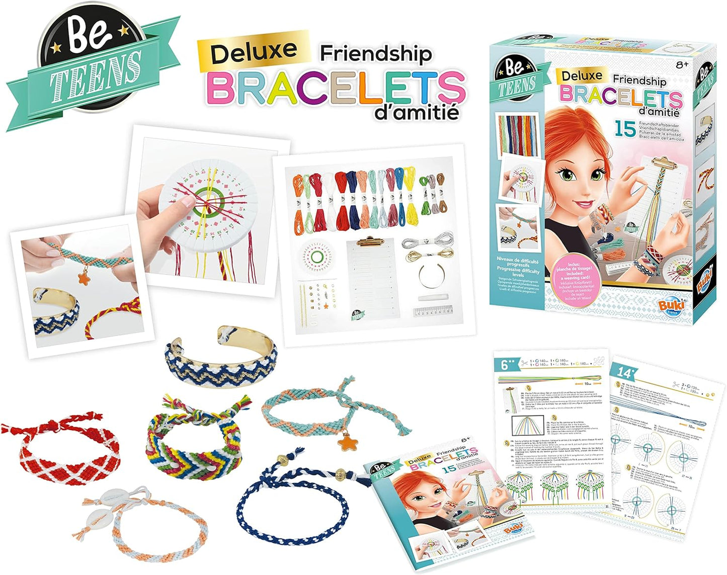 BUKI BE402 - Friendship Bracelets de Luxe