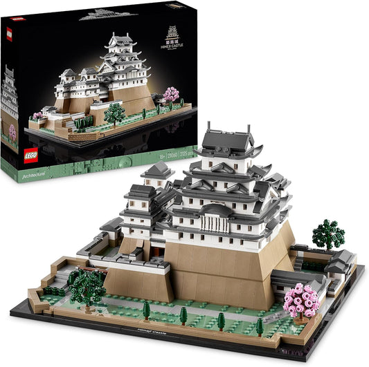 LEGO 21060 Architecture Himeji Castle Model Kit for Adults, Landmark Collection Set for Fans of Creative Gardening and Japanese Culture, With Cherry Blossom Tree, Gift for Him and Her